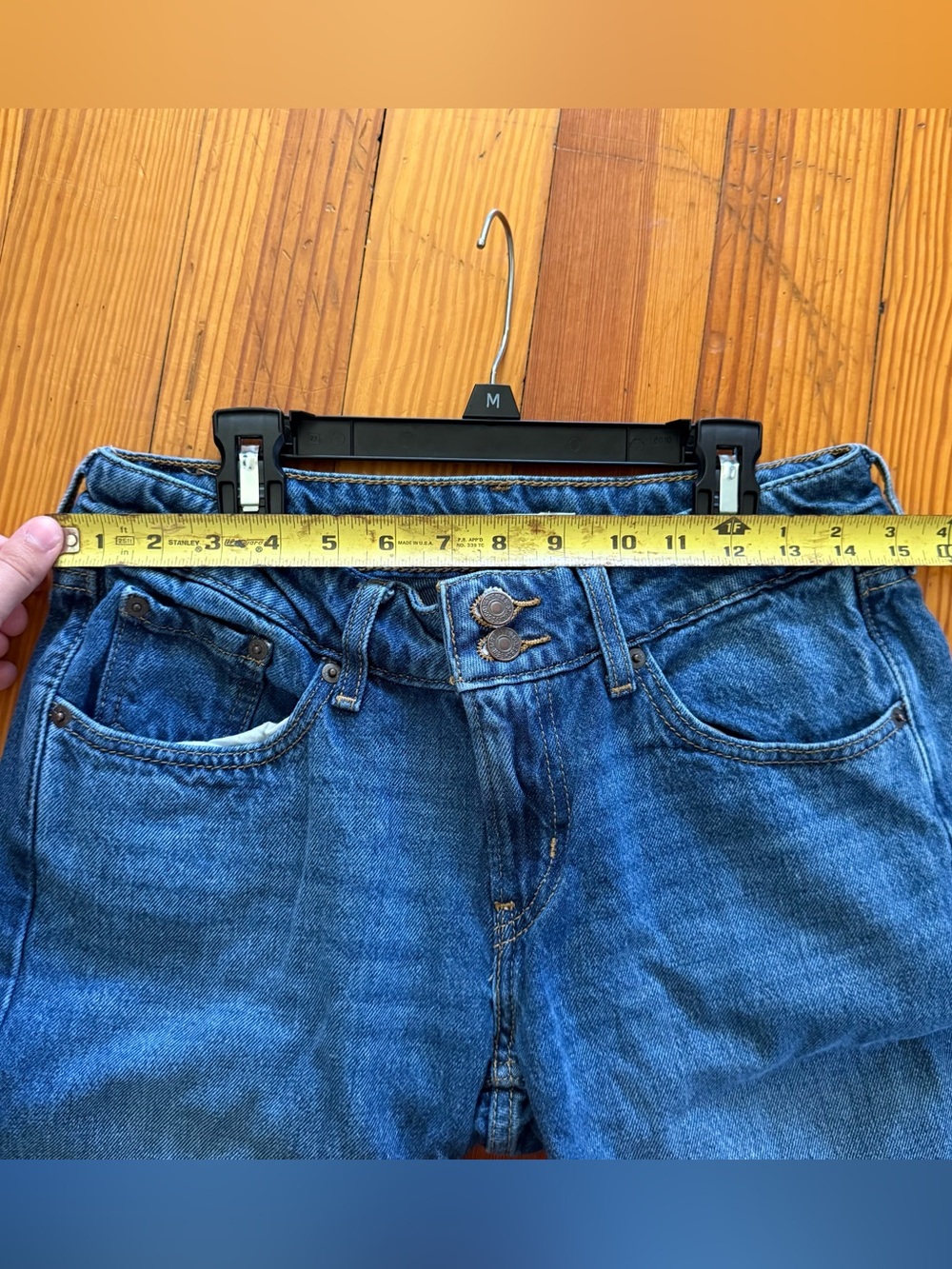 Levi’s Womens Superlow Straight leg Jeans size 27 - Picture 7 of 8